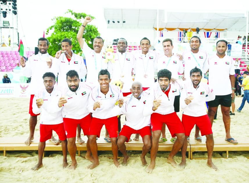 31 رياضياً يمثلون الإمارات في «الآسيوية الشاطئية»