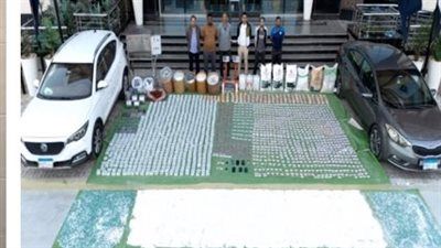 مضبوطات بـ121 مليون جنيه.. ضبط تشكيل عصابي بتهمة جلب الأقراص والعقاقير المخدرة للاتجار بها - الخليج الان