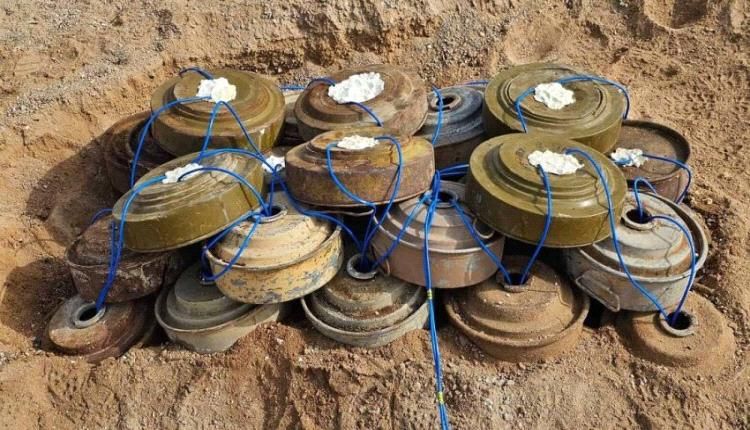 "مسام" لنزع الالغام يطهر أكثر من مليون متر مربع منذ بداية أبريل