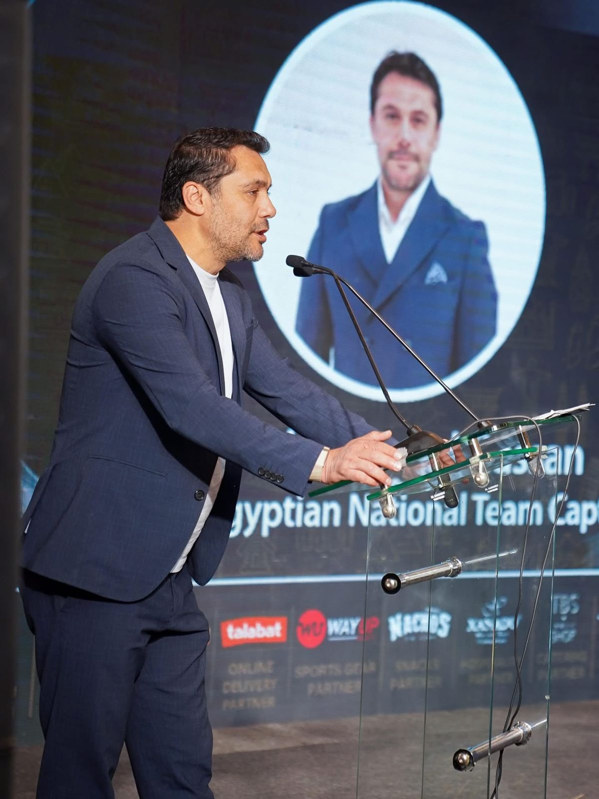 أحمد حسن يشارك في إطلاق البطولة الدبلوماسية لكرة القدم بالقاهرة - الخليج الان