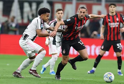 ميلان ضد يوفنتوس.. ملخص اهداف ونتيجه مباراة ميلان ويوفنتوس في الدوري الإيطالي - الخليج الان