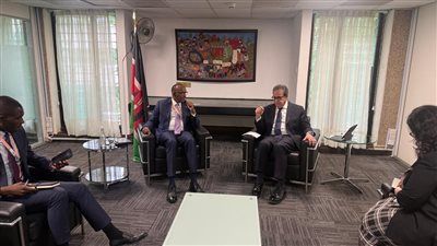 وزير الصحة يبحث مع نظيره الكيني تعزيز التعاون الصحي ونقل التجربة المصرية على هامش قمة الصحة العالمية بنيروبي - الخليج الان