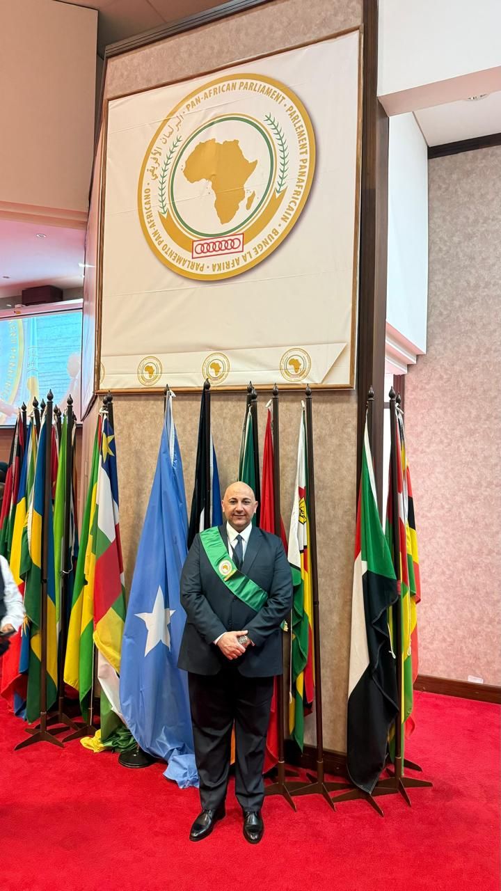 النائب محمد عبادة عضوا بالبرلمان الافريقى - الخليج الان