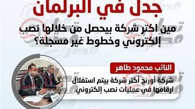 جدل في البرلمان.. مين أكتر شركة بيحصل من خلالها نصب إلكتروني وخطوط غير مسجلة؟ - الخليج الان