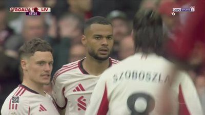 ليفربول.. كودي جاكبو يسجل الهدف الثاني لـ ليفربول في مرمى مانشستر يونايتد بالدوري الإنجليزي الممتاز - الخليج الان