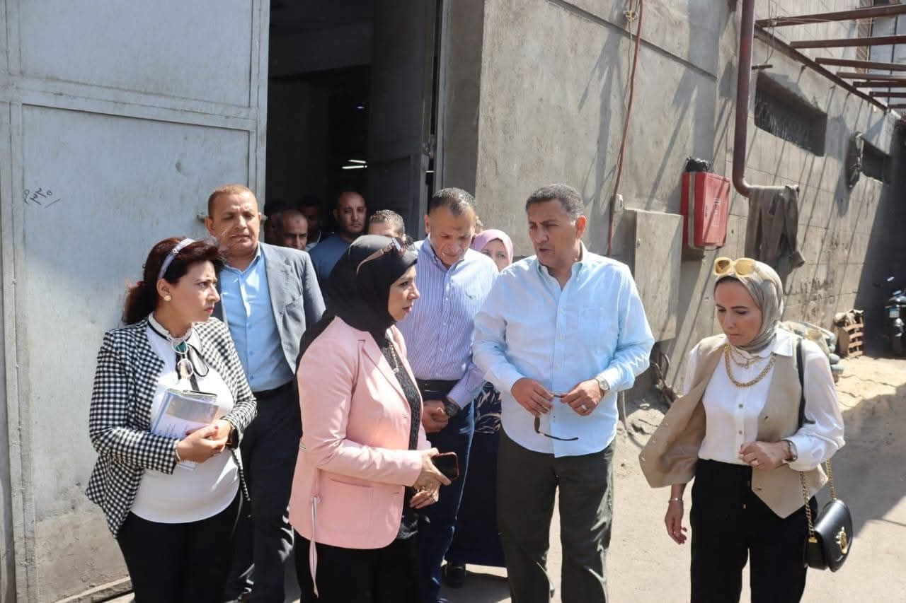 بحضور النواب وأحمد أبو بكر.. محافظ القليوبية يتفقد مصانع العكرشة ويدعم المستثمرين - الخليج الان