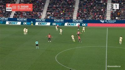 osasuna vs barcelona.. ملخص اهداف ونتيجه مباراة برشلونة وأوساسونا في الدوري الإسباني بعد مرور 60 دقيقة - الخليج الان