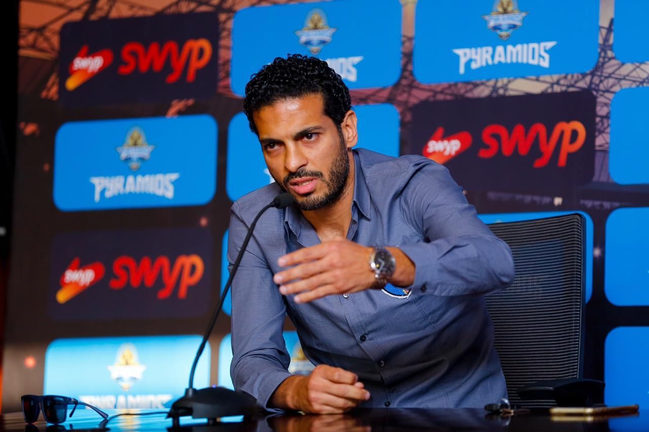 هاني سعيد يهاجم طاقم تحكيم مباراة بيراميدز وسيراميكا كليوباترا في الدوري - الخليج الان