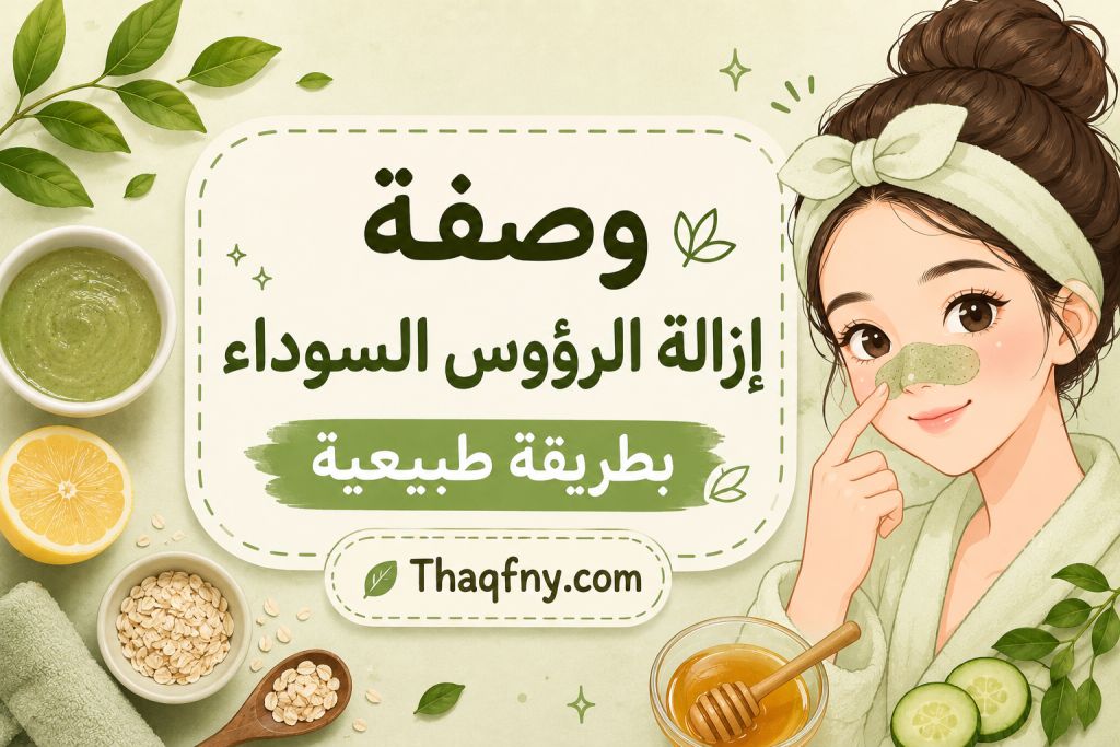 لن تصدقي كيف اختفت الرؤوس السوداء .. وصفة إزالة الرؤوس السوداء