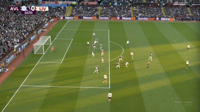 أستون فيلا ضد ليفربول.. ملخص اهداف ونتيجه مباراة ليفربول وأستون فيلا في الدوري الإنجليزي الممتاز بعد مرور 30 دقيقة - الخليج الان
