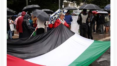 الجارديان: ربع مليون متظاهر يحيون يوم النكبة في مسيرات لندن دعما لفلسطين - الخليج الان