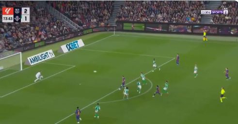 برشلونة.. جواو كانسيلو يسجل الهدف الثالث لـ برشلونة في مرمى ريال بيتيس بالدوري الإسباني - الخليج الان