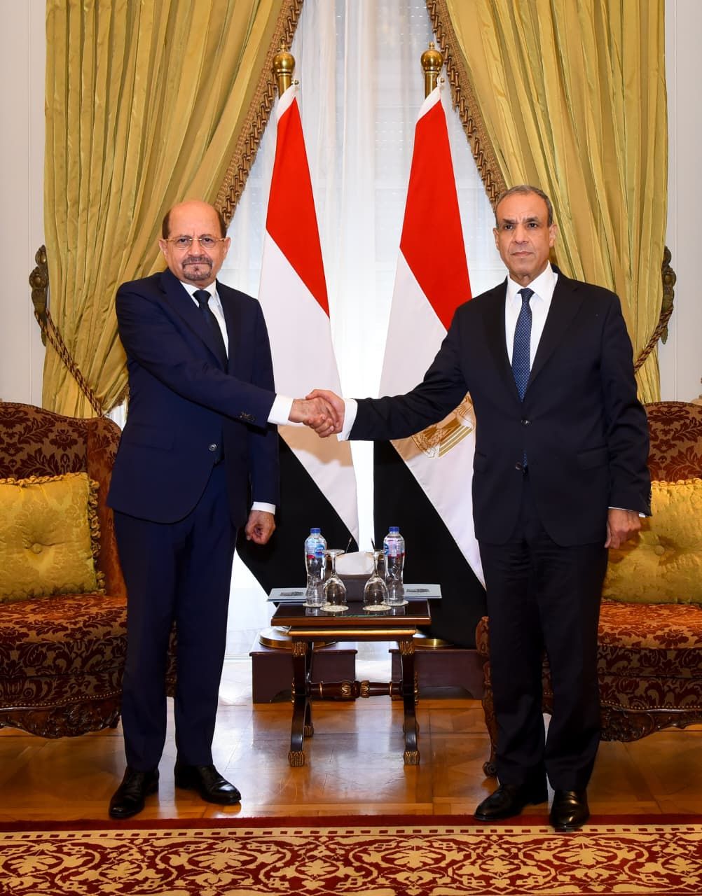 ​«الحوار الاستراتيجي المصري اليمني».. توافق حاسم على رفض عسكرة البحر الأحمر وحماية الملاحة - الخليج الان