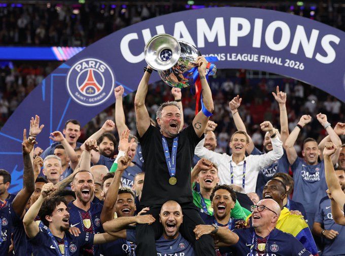 لويس إنريكي: باريس سان جيرمان استحق لقب دوري أبطال أوروبا بعد موسم استثنائي - الخليج الان