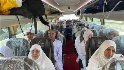 عودة حجاج الجمعيات الأهلية بالمنوفية إلى أرض الوطن - الخليج الان