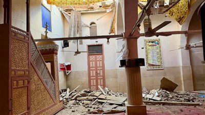 بعد سقوط جزء من سقفه.. إغلاق مسجد السيدة مؤنسة باللاهون حفاظًا على أرواح المصلين - الخليج الان