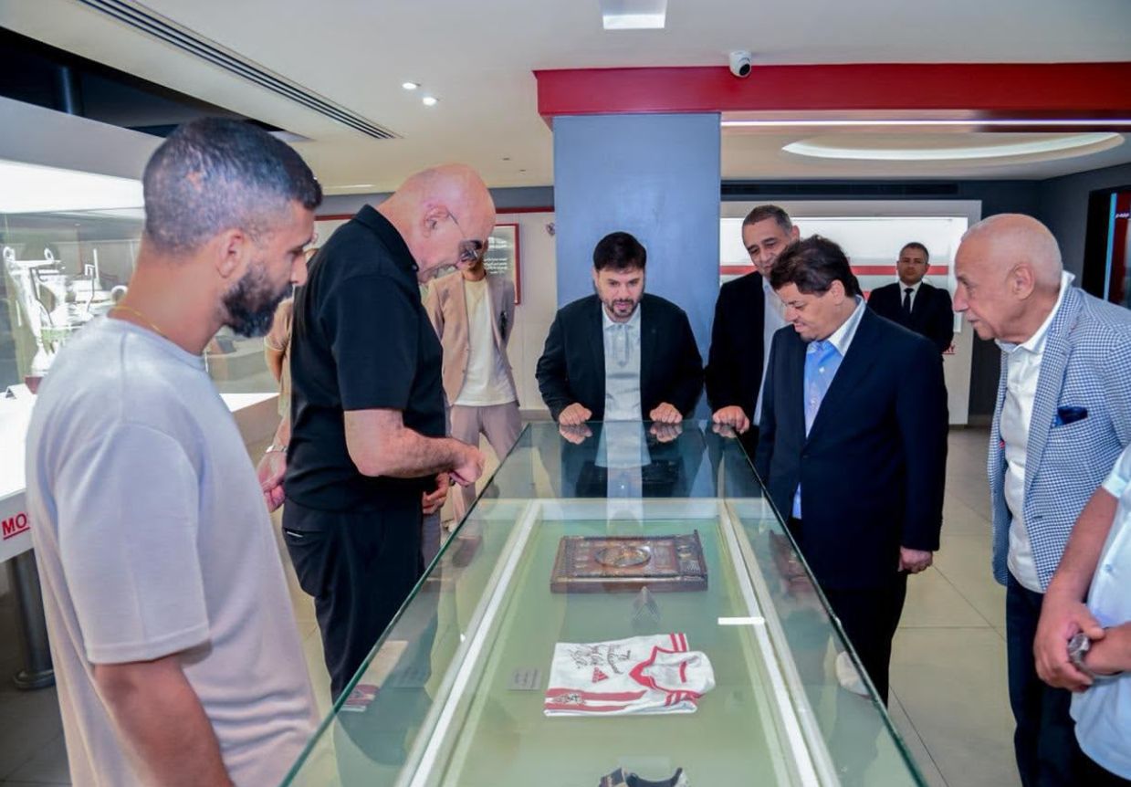 نادي الزمالك يستقبل وفدًا من نادي الوفاق الليبي لبحث التعاون وتبادل الخبرات.. صور - الخليج الان