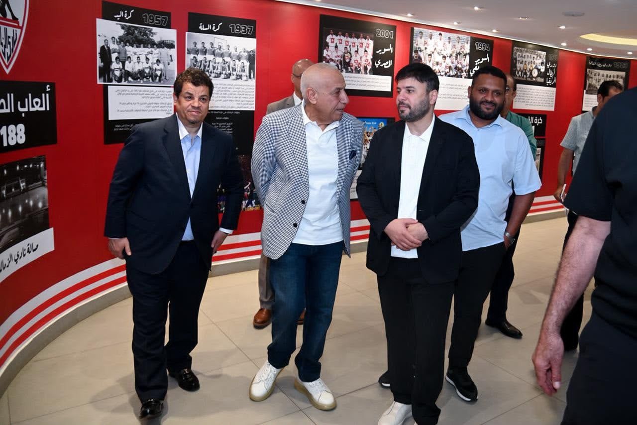 نادي الزمالك يستقبل وفدًا من نادي الوفاق الليبي لبحث التعاون وتبادل الخبرات.. صور - الخليج الان