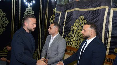 النائب محمد الجارحي يقدم واجب العزاء في الزميل مصطفى الشربيني - الخليج الان