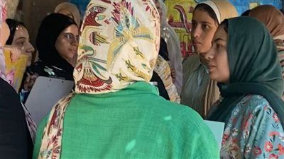 تسجيل حالتي إعياء لطالبة وإدارية داخل لجنتين منفصلتين بالمنيا - الخليج الان