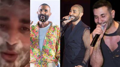 الخلخال والضفائر وفيديو «حماية العيد».. إطلالات أحمد سعد التي أشعلت الجدل على مواقع التواصل - الخليج الان