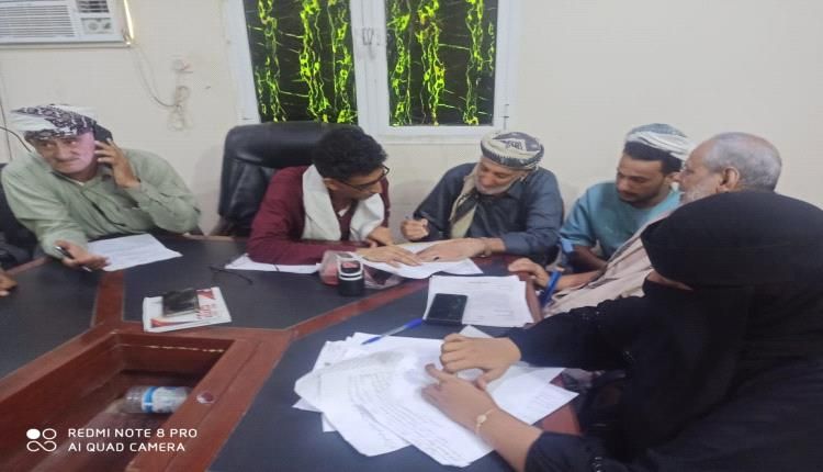 المكتب التنفيذي والهيئة الادارية لمحلي الحوطة تؤكد بالاجماع على قرار محافظ لحج بتجميد قرار إقالة مدير امن الحوطة