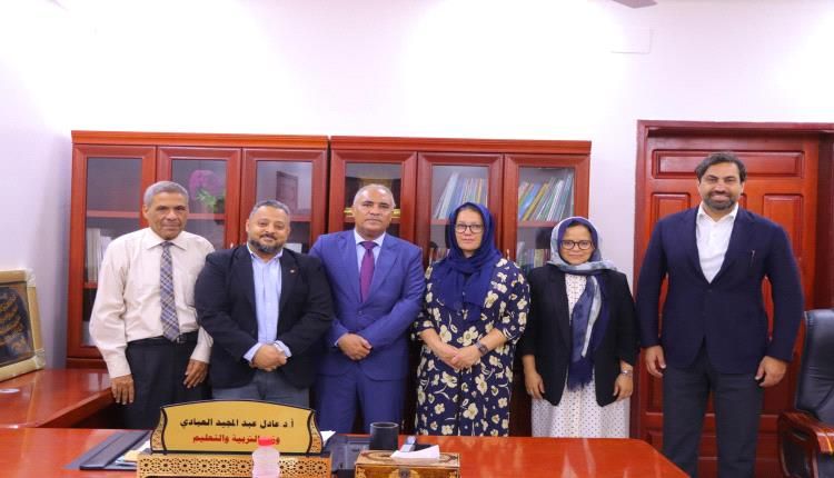 وزير التربية والتعليم يستقبل قيادات منظمة رعاية الأطفال الدولية ويؤكد أهمية الانتقال بالتعليم من حالة الطوارئ إلى التعافي