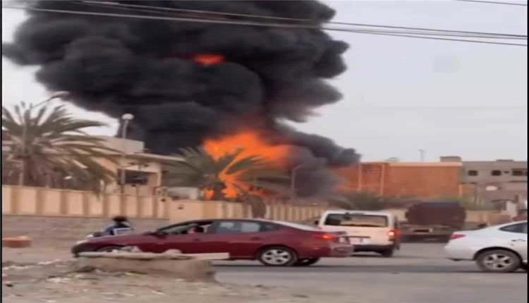 تفاصيل الحريق بمصنع الفلين في مديرية المنصورة.