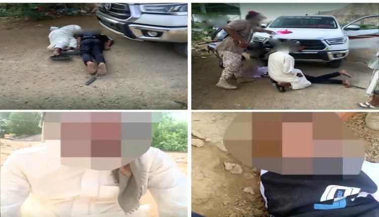قوات درع الوطن تضبط سيارة مسروقة في نقطة الغرف بوادي حضرموت