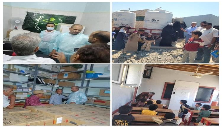 الكوليرا تستنفر صحة الضالع.. نزول ميداني واسع لمخيمات النازحين ومراكز العزل