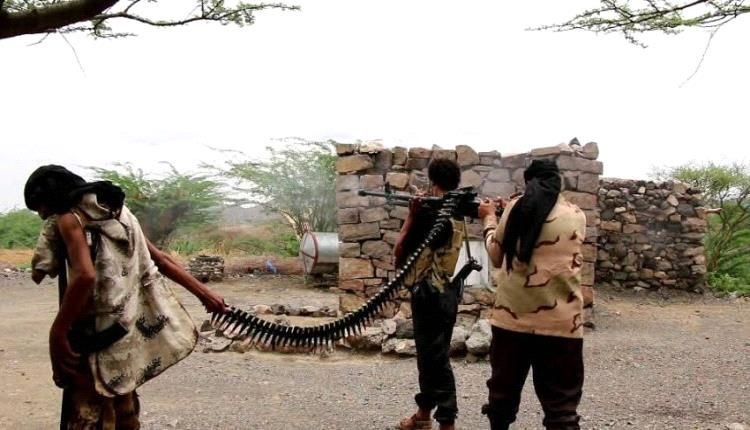 مقتل واصابة 80 عنصراً حوثياً في جبهة الأقروض جنوب تعز
