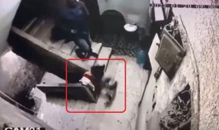 واقعة تهز مصر.. كاميرات مراقبة ترصد لحظة تحرش رجل بطفلة صغيرة على سلم عقار..(فيديو)