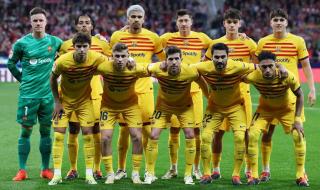 سر الممر الشرفي لرباعي برشلونة في تدريبات اليوم