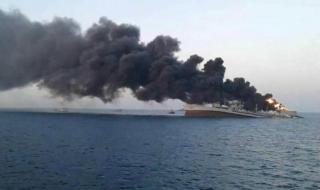 استهداف سفينة حاويات غربي اليمن بثلاثة صواريخ