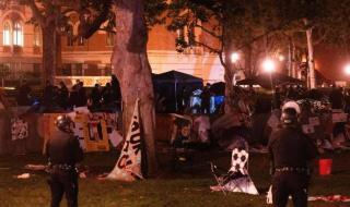 شرطة لوس أنجلوس: لا اعتقالات خلال إخلاء مخيم جامعة جنوب كاليفورنيا