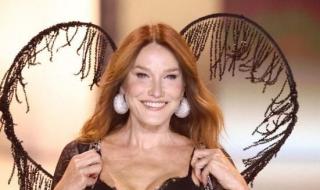 بالفيديو: بالدانتيل الشفاف.. زوجة رئيس فرنسي سابق تُشارك في عرض أزياء “فيكتوريا سيكريت”