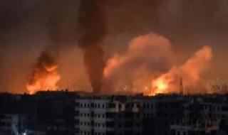 إعلام حوثي: غارة أمريكية بريطانية قرب جامعة الحديدة