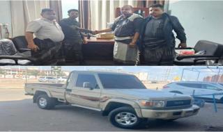 أحد وجهاء المهرام بالبريقة يثمن الجهود الأمنية لاستعادة سيارته المسروقة