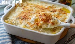 طبق فاخر..عمل صينية البشاميل بصوص بيساميل مخمّ