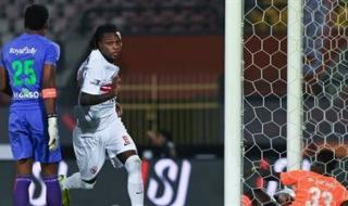 شيكو بانزا يحصل على جائزة أفضل لاعب في مباراة الزمالك وفاركو في الدوري المصري الممتاز - الخليج الان