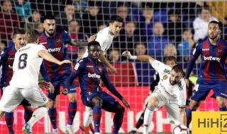 نتائج جميع مواجهات ريال مدريد على ملعب ليفانتي