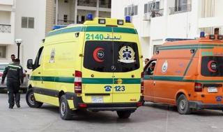 إصابة 6 أشخاص إثر وقوع حادث تصادم بصحراوي المنيا