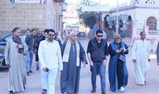 نائب محافظ سوهاج يستجيب لدعوة أهالي الجزيرة المستجدة بمركز المنشاة - الخليج الان