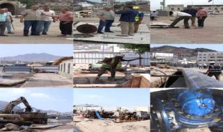 استلام وتسليم خط مياه التواهي لتحسين خدمة المياه والحد من الانكسارات