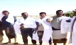 جنود في القوات الحكومية الجنوبية يرتدون الاكفان بوادي حضرموت استعدادا لهذا الأمر