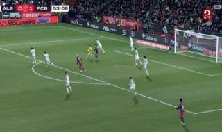 ألباسيتي ضد برشلونة.. ملخص اهداف ونتيجة مباراة برشلونة والباسيتي في ربع نهائي كاس ملك اسبانيا بعد مرور 50 دقيقة - الخليج الان