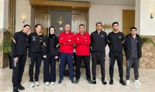 بعثة منتخب مصر لتنس الطاولة تبدأ مشوار كأس إفريقيا المؤهلة لكأس العالم - الخليج الان