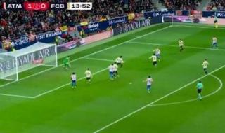 برشلونه واتلتيكو مدريد.. أنطوان جريزمان يسجل الهدف الثاني لـ أتلتيكو مدريد في مرمى برشلونة بكأس ملك إسبانيا - الخليج الان