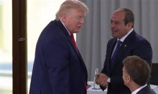 الرئيس السيسي يلتقي ترامب وماكرون لبحث تطورات الأوضاع الإقليمية والدولية - الخليج الان