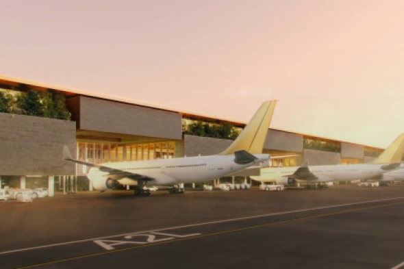 أبهر العالم .. أول صورة لمطار الملك سلمان في السعودية